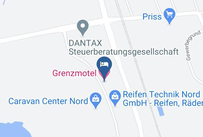 Schleswig Flensburg - Grenzmotel Maps