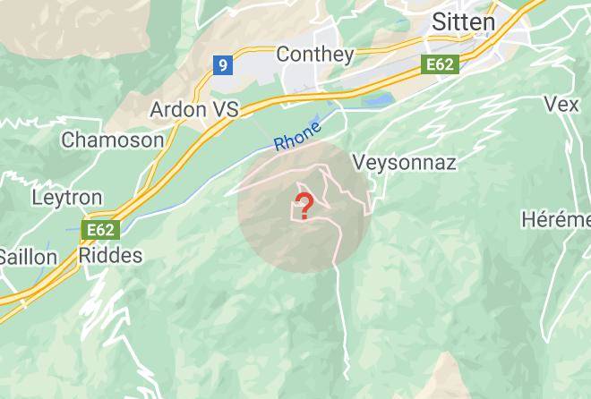 Conthey - Greppon Blanc Sarl Maps