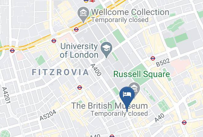 London - Gresham Hotel Bloomsbury Maps
