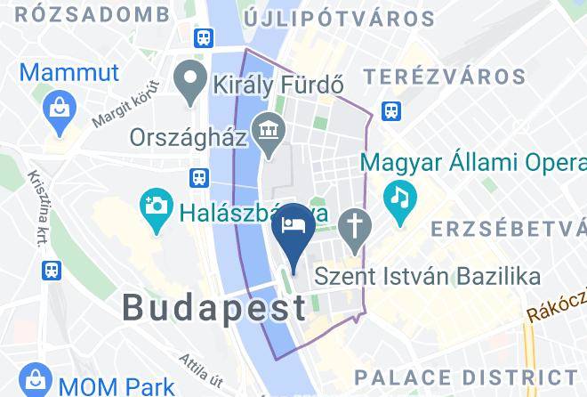 Budapest 5 Kerulet - Four Seasons Hotel Gresham Palace Budapest Maps