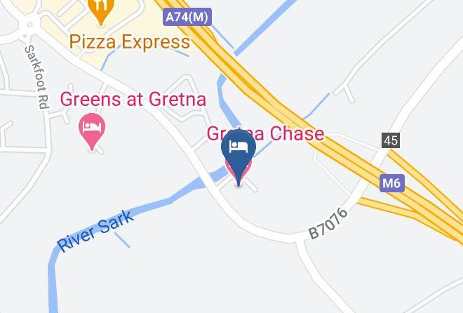 Cumbria - Gretna Chase Hotel Maps