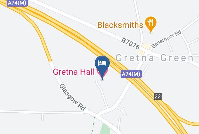 Dumfries And Galloway - Gretna Hall Hotel Maps