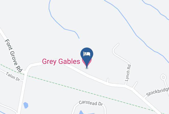 Grey Gables Map