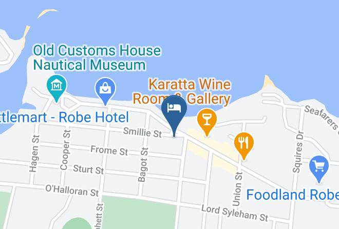 Robe - Grey Masts Accommodation Maps