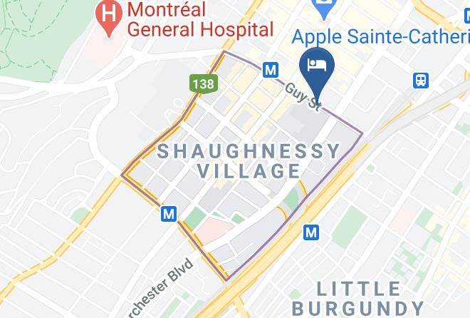 Montreal - The Grey Nuns Residence By Concordia University Maps