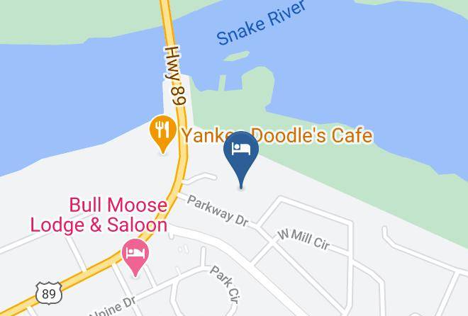 Lincoln - Greys River Cove Rv Park Maps