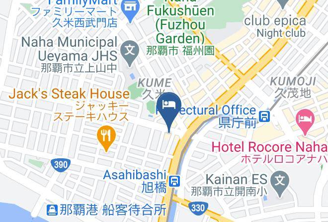 Naha City - Grg Hotel Naha Higashimachi Maps