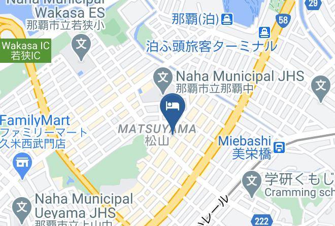 Naha City - Grg Hotel Naha Maps