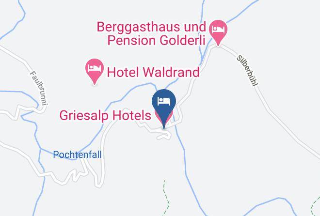 Frutigen Niedersimmental - Griesalp Hotels Maps
