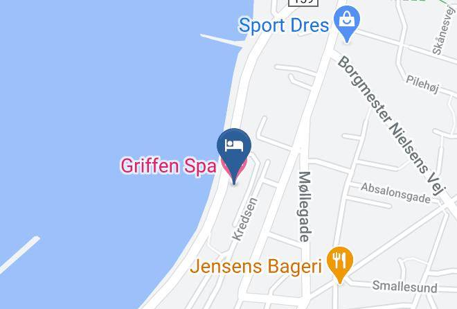 Bornholm - Griffen Spa Hotel Maps