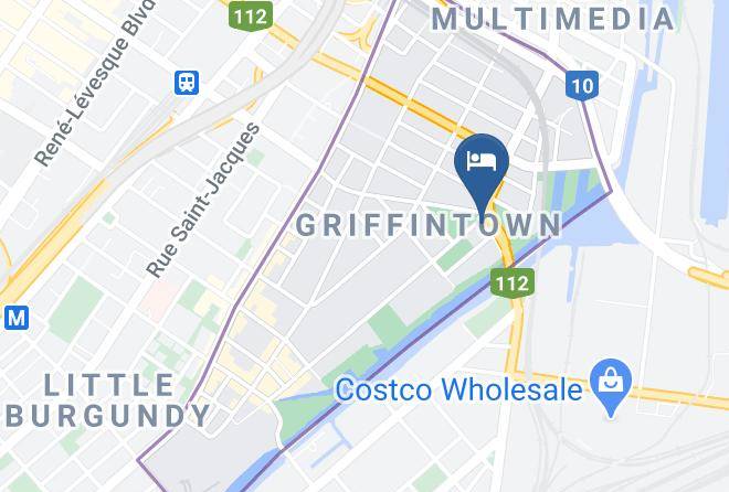 Griffintown Hotel Map