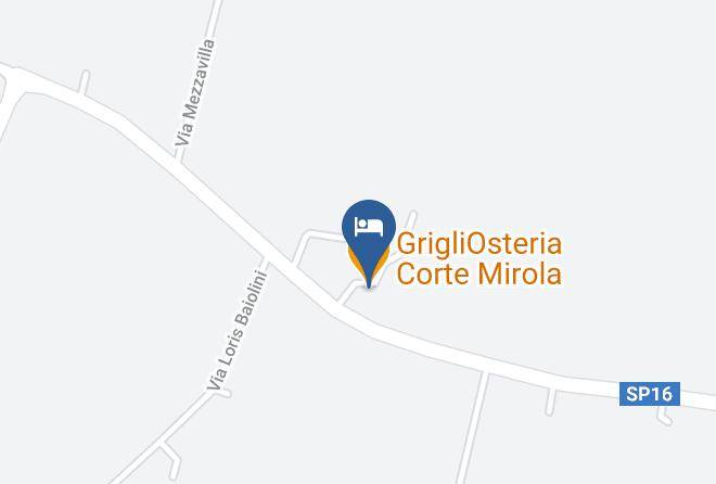 Ferrara - Grigliosteria Corte Mirola Maps