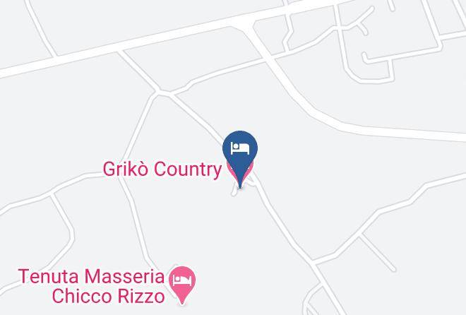 Lecce - Griko Country Hotel Maps