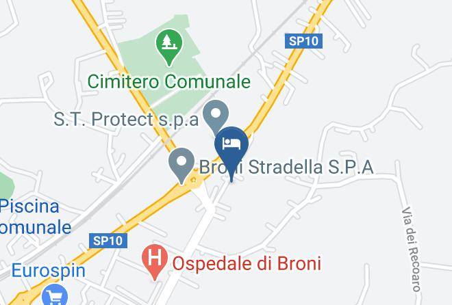Pavia - Grillo Verde & Swagath Multi Restaurent Maps