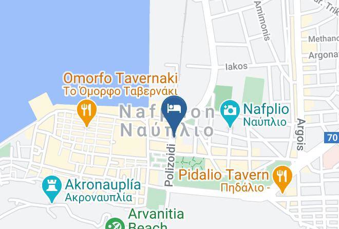 Argolis - Grimani Cafe Maps