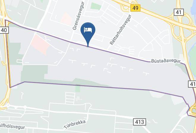 Reykjavik - Grimur Hotel Maps