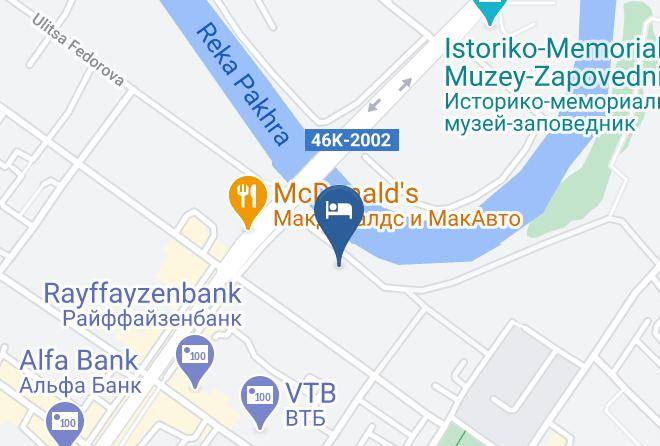 Grin Hotel Map - Moscow - Podolsky District