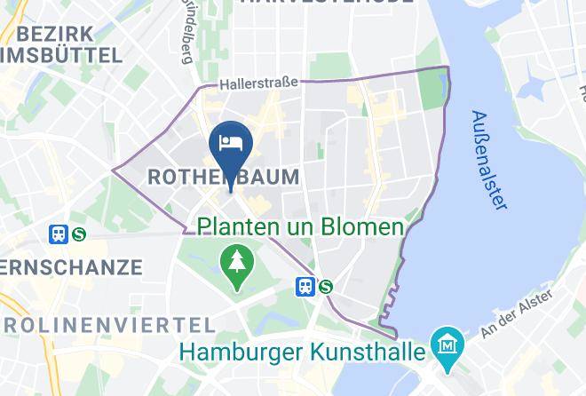 Stadt Hamburg - Grindelhotelchen Maps