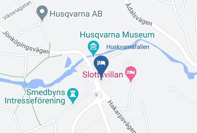 Jonkoping - Slottsparken Motel Maps