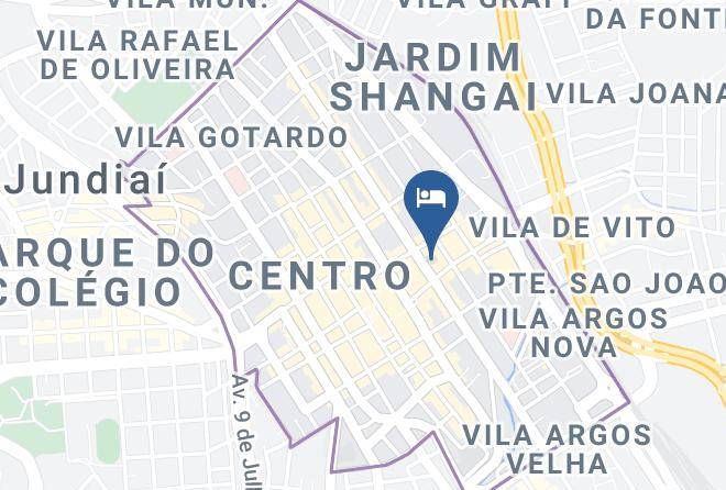 Jundiai - Gris Hotel Maps