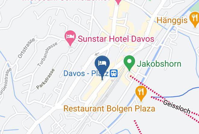 Prattigau Davos - Grischa Das Hotel Davos Maps