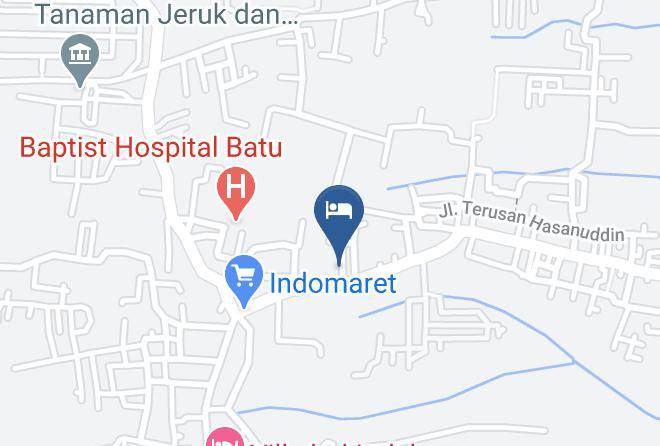 Kota Batu - Griya Andhara Maps