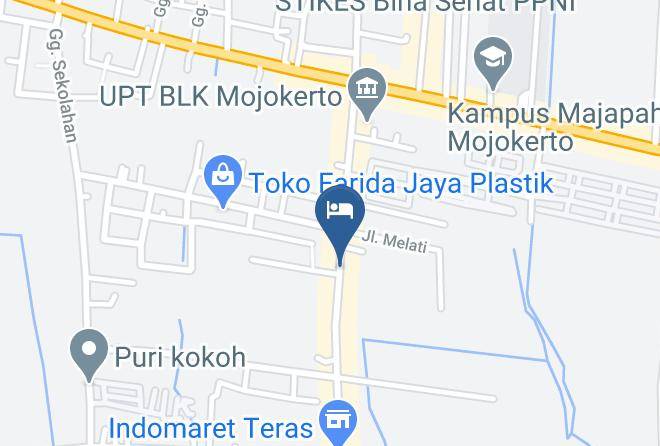 Mojokerto Regency - Griya Anugerah Maps