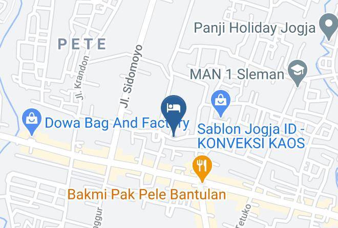 Sleman - Griya Batik D'santoso Maps