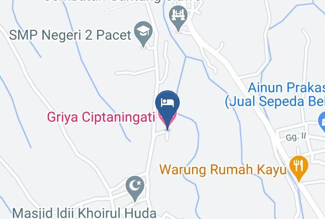 Mojokerto Regency - Griya Ciptaningati Maps