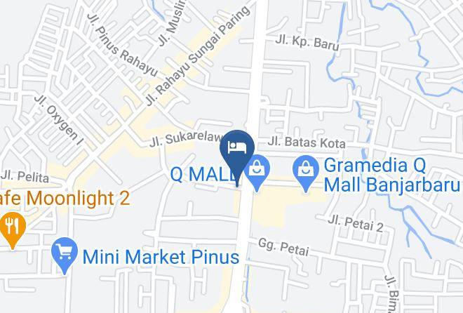 Griya Duta Hotel Map