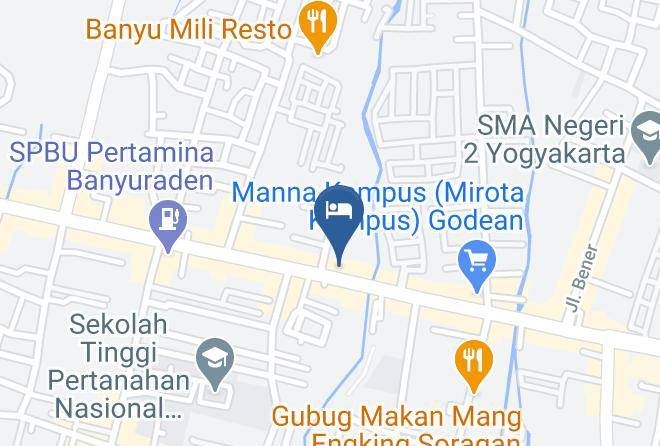 Sleman - Griya Godean Penginapan Jogja Maps