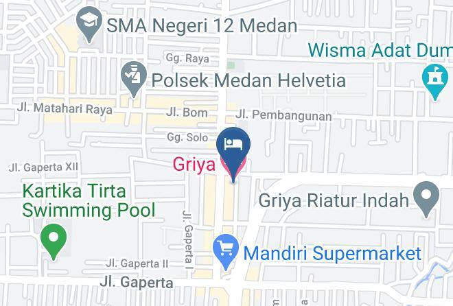 Kota Medan - Griya Hotel Maps
