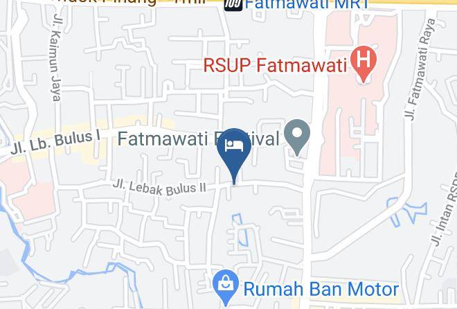 Jakarta Selatan - Griya Lebak Bulus Maps