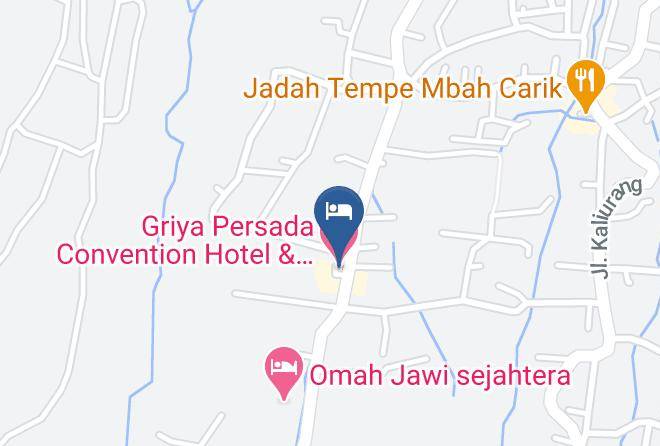 Sleman - Griya Persada Convention Hotel & Resort Kaliurang Maps