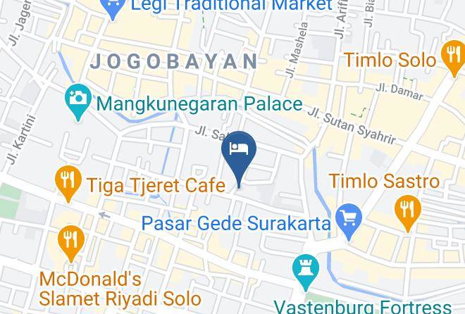 Surakarta - Griyadi Sahid Kusuma Hotel Maps