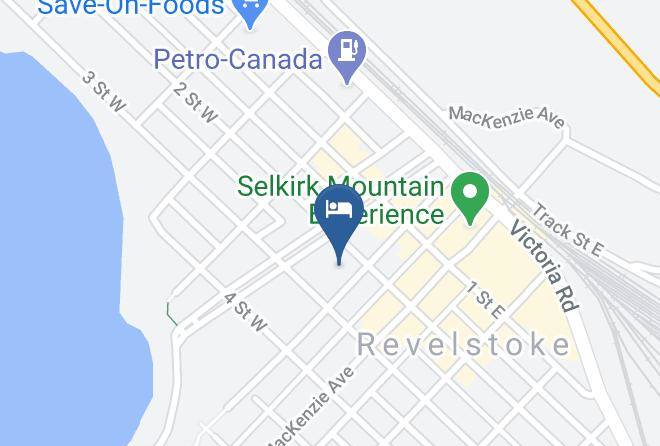 Columbia Shuswap - Grizz Hotel Maps