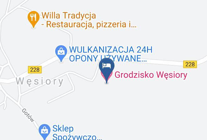 Kartuski - Grodzisko Wesiory Maps