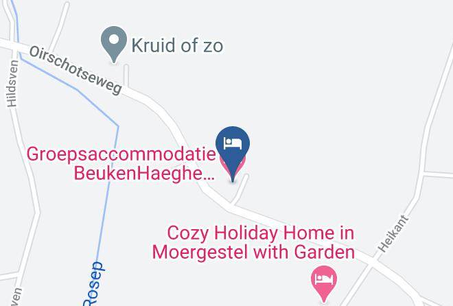 Gemeente Oisterwijk - Groepsaccommodatie Beukenhaeghe Moergestel Maps