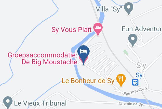 Liege - Groepsaccommodatie De Big Moustache Maps