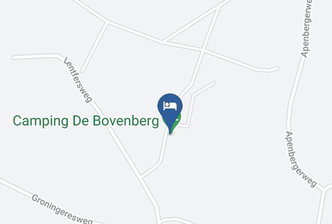 Groepsaccommodatie De Bovenberg Carta Geografica - Overijssel - Hof Van Twente