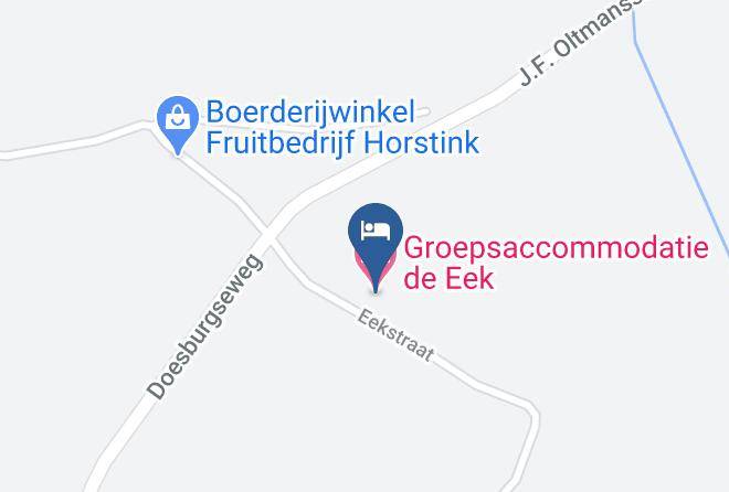 Bronckhorst - Groepsaccommodatie De Eek Maps