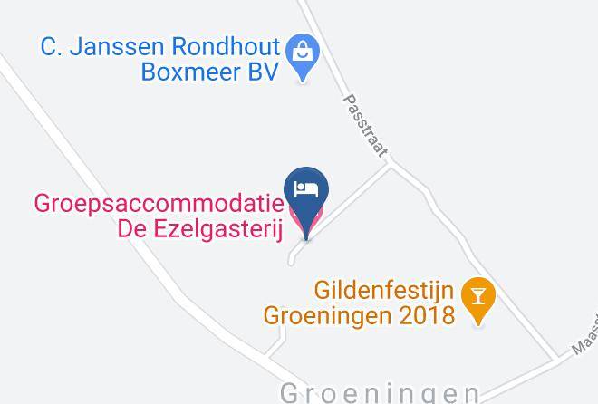 Gemeente Boxmeer - Groepsaccommodatie De Ezelgasterij Maps