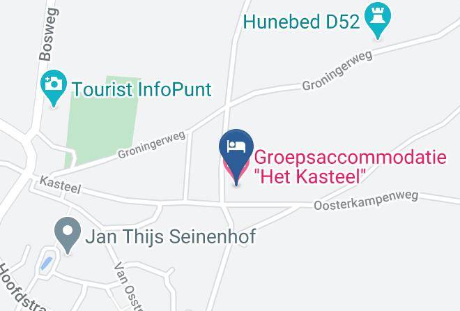 Groepsaccommodatie Het Kasteel Map