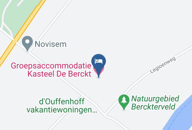 Peel En Maas - Groepsaccommodatie Kasteel De Berckt Maps
