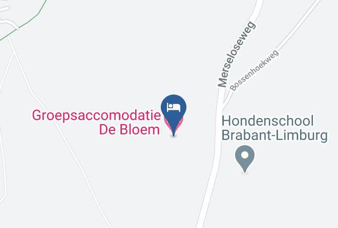 Gemeente Boxmeer - Groepsaccomodatie De Bloem Maps