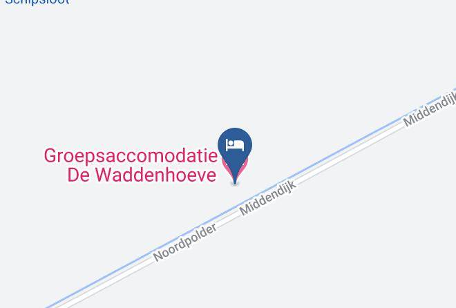 Het Hogeland - Groepsaccomodatie De Waddenhoeve Maps
