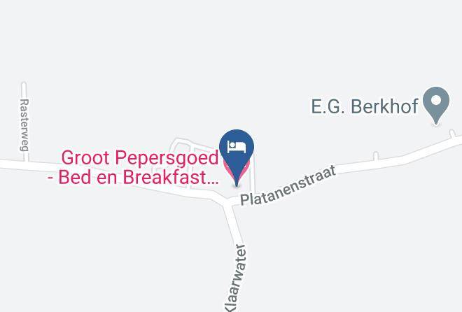 Gemeente Nijkerk - Groot Pepersgoed Bed En Breakfast Maps