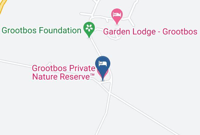 Overberg - Grootbos Private Nature Reserve Maps