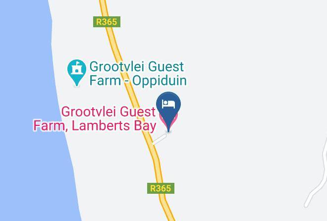 Westst - Grootvlei Guest Farm Lamberts Bay Maps