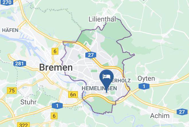 Stadt Bremen - Grothenn's Hotel Maps